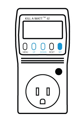 Kill A Watt power meter