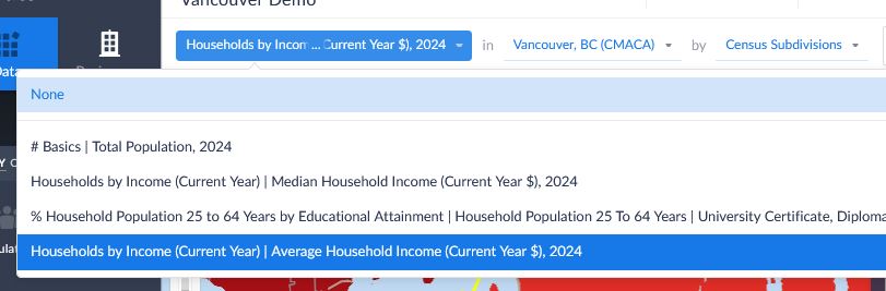 Screenshot of SimplyAnalytics