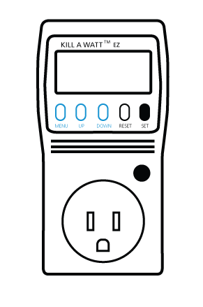 Kill A Watt power meter