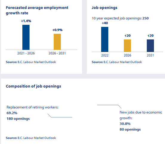 engineering inspectors, including vehicle inspectors: BC Labour market outlook for 2017 to 2027