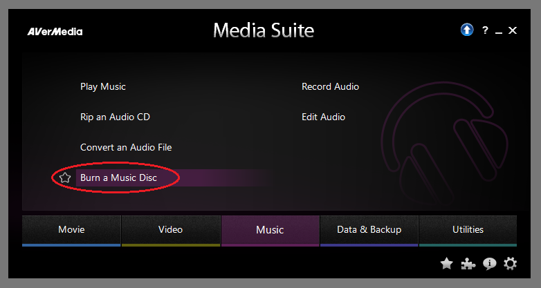 A screenshot of the AverMedia Media Suite