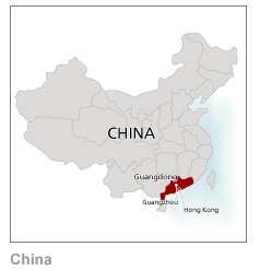 Map of China 