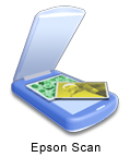 an image of the Epson Scan icon