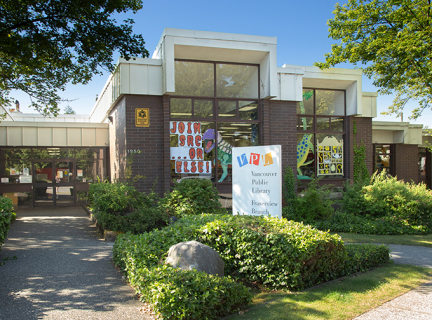 Exterior of Fraserview Branch