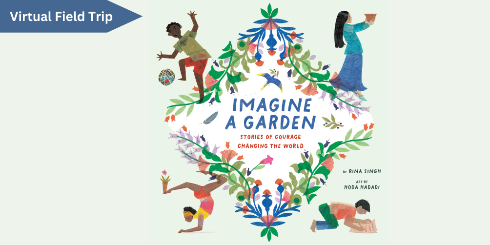 Book Cover Imagine a Garden by Rina Singh